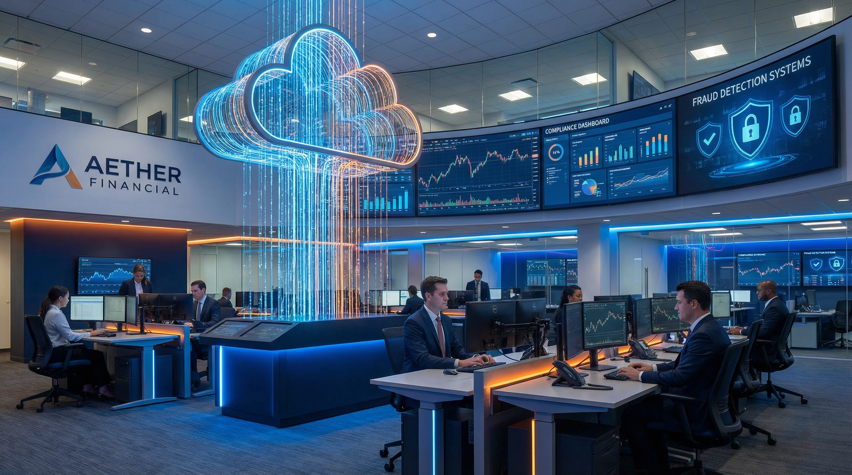 Financial Services - Cloud security operations center